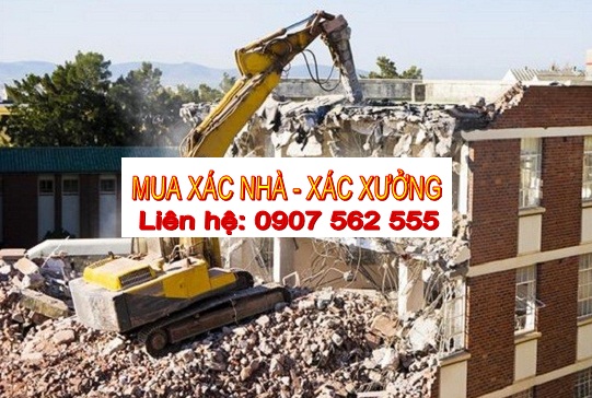 Đơn vị mua xác nhà cũ tại huyện Đức Hòa